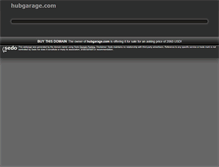 Tablet Screenshot of hubgarage.com